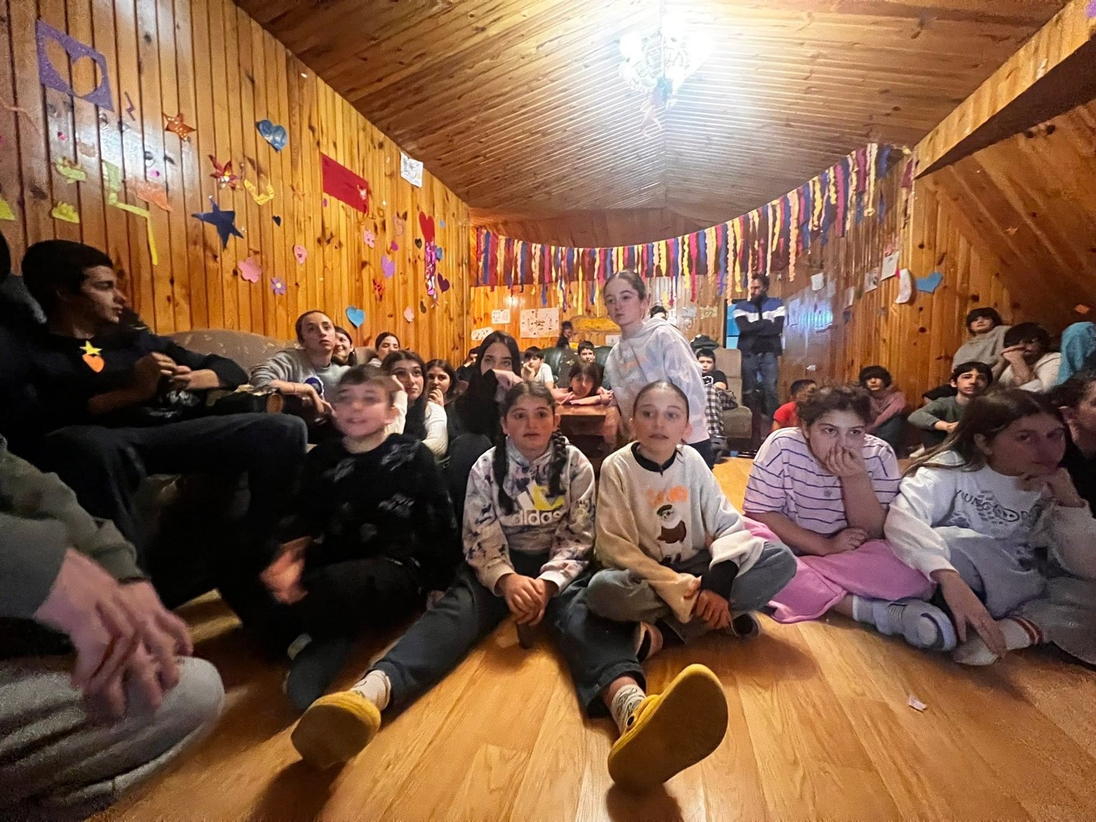 Ski trip on the slopes